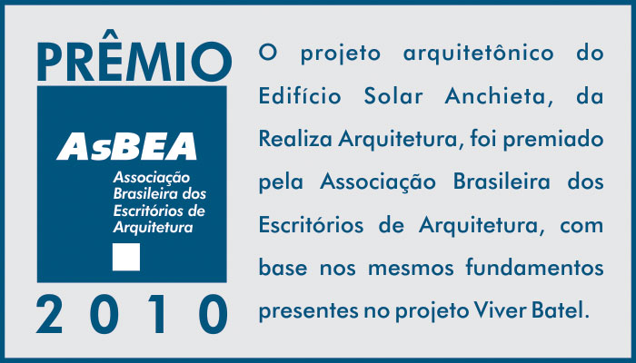 Um dos melhores edifícios residenciais do Brasil, segundo a ASBEA.